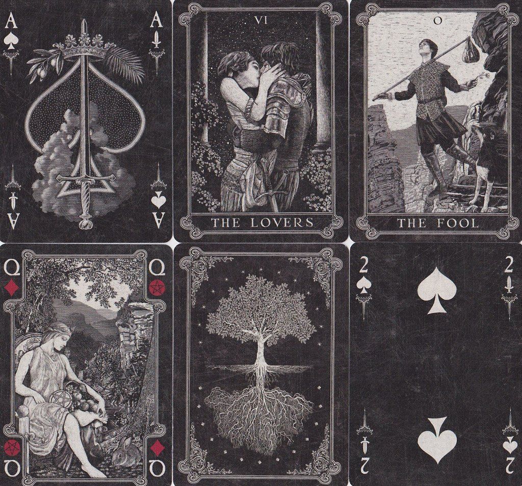 dark tarot card combinations